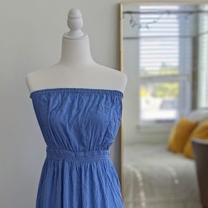 Forever 21 baby blue maxi dress